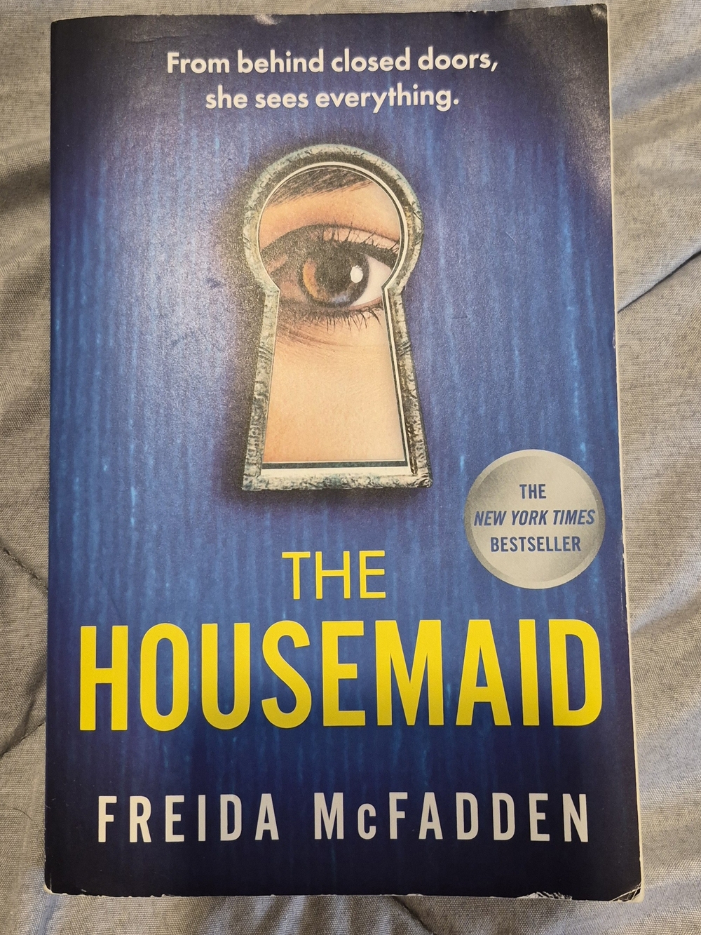 The Housemaid - Blue Paperback Thriller